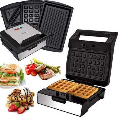 Obrázek produktu pro MM-1400W Gusto 3 v 1 Gril na sendviče a vafle