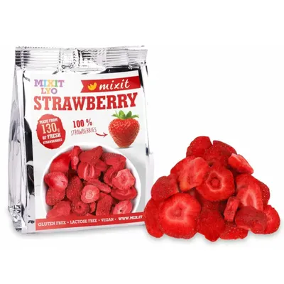 Obrázok produktu pre Mrazom sušené ovocie Jahoda 13g MIXIT