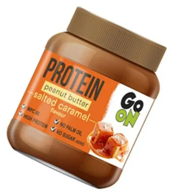 Zdjęcie produktu dla Masło orzechowe GO ON słony karmel 350g SANTE
