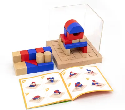 Produktbild von Holzspiel Bauklötze Viga 3D Montessori