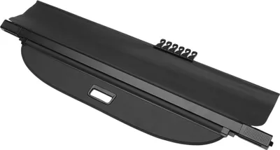 Image de Cache-bagages rétractable pour coffre de voiture pour Peugeot 5008 2017-2021 Étagère de coffre arrière pour bagages Pare-soleil avec couverture en toile supplémentaire