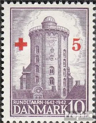Produktbild von Briefmarken Dänemark 1944 Mi 281 (kompl.Ausg.) postfrisch Rotes Kreuz