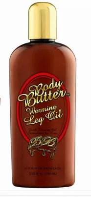 Produktbild von Butter mit Körperbutter erwärmtes Bein
