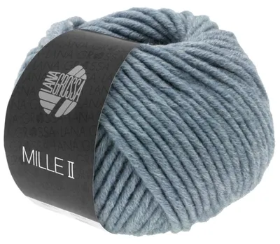 Produktbild von Lana Grossa - Mille II 0123 rauchblau