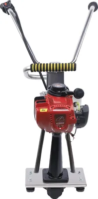 Produktbild von Betonvibrations-Nivellierlineal, 4-Takt-Motor, leichtes Design, Rot Schwarz