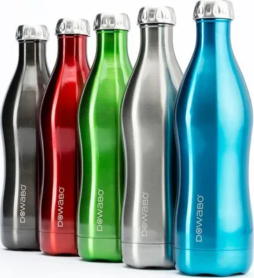 Produktbild von DOWABO Isolierflasche Dowabo Pure Steel 750 ml