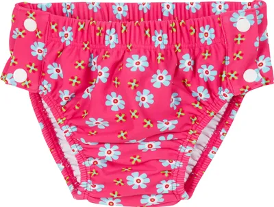Produktbild von Playshoes - UV-Schwimmwindel für Mädchen -Blumen-Druck - Pink, 62/68