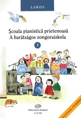 Produktbild von Scoala pianistica prietenoasa vol.1 (+CD) (Romanian-Hungarian edition)