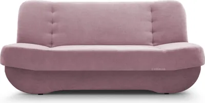 Produktbild von MOEBLO Schlafsofa PAFOS – Sofa Kippsofa Klappsofa Click-Clack Couch mit Bettkasten und Schlaffunktion (BxHxT): 192x90x87 cm (SORO 61 - Rosa)