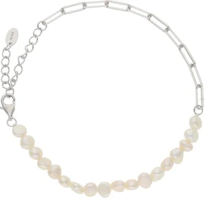 Produktbild von Armband Silber 925 mit Perlen JL52-03-0061 JuwelmaLux