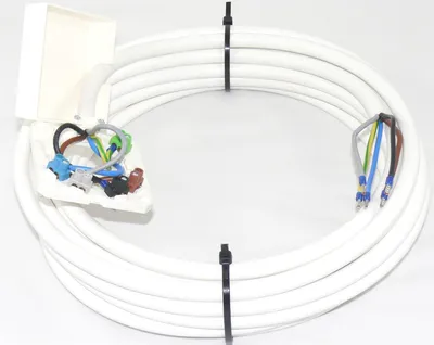 Produktbild von SET Herdanschlusskabel H05VV-F 5G2,5 inkl Herdanschlussdose AP/UP 1,5-12m, Leitungslänge:1,5m