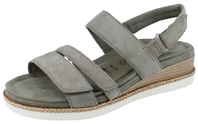 Produktbild von TAMARIS Damen Sandalette grün Leder - Größe: 37
