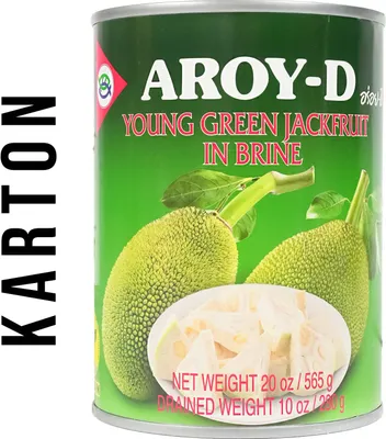 Produktbild von Aroy-D Junge grüne Jackfrucht 24x565g/ATG 280g