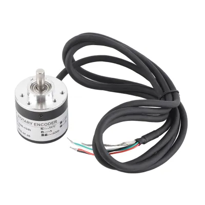 Obrázek produktu pro 600P/R Magnetoelektrický inkrementální snímač 5V-24V AB 2-fázový hřídel 6mm