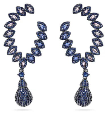Image de AVANT-GARDE PARIS Boucles d'oreilles pendantes délicates en forme de feuille