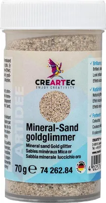 Obrázok produktu pre Minerálny piesok zlatá sľuda, 70g
