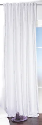 Produktbild von Betz Vorhang "Jacquard" Größe 140x245 cm  Farbe - weiß