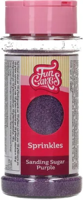 Produktbild von FunCakes Farbzucker / Sanding Sugar - Lila 80 g