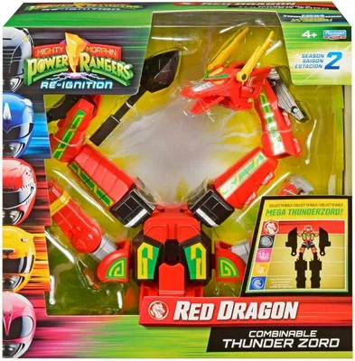 Produktbild von Mmpr Combinable Thunderzord - Red Dragon