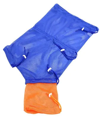 Produktbild von Katzenwaschbeutel aus atmungsaktivem Material, biss- und kratzfest, schnelltrocknend mit Fixierung für Baden, Krallenschneiden und Pflege