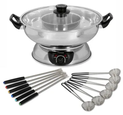 Zdjęcie produktu dla Rotel Mongol Pot 1812CH, 6 os., 2,5 l, Srebrny, Okrągły, 1600 W, 230 V