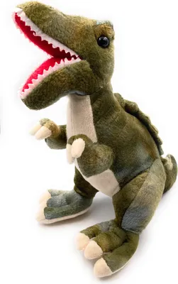 Immagine prodotto di Onwomania peluche peluche dinosauro animale preistorico lucertola gigante dinosauro verde altezza 26 cm verde