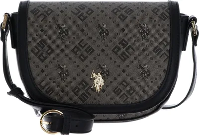 Produktbild von U.S. POLO ASSN. Umhängetasche New Hampton Flap Crossbody Bag Black schwarz