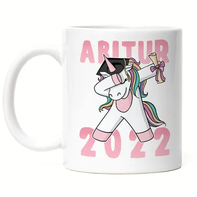 Produktbild von Abitur 2022 Tasse Einhorn Pferd Abschlussgeschenk Abitur Humorvoll Gymnasium Geschenkidee