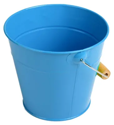 Produktbild von Esschert Design Kindereimer Blau Ø 16,6 cm 1,65 Liter Volumen aus Metall