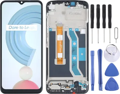 Immagine prodotto di Per OPPO Realme C21Y / C25Y Display Unità LCD di sostituzione del display parte con telaio