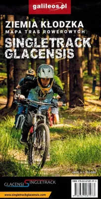 Productafbeelding van Kłodzko Land, schaal 1:95.000. Toeristen- en fietskaart. Singletrack Glacensis. Editie 2023. Galileos