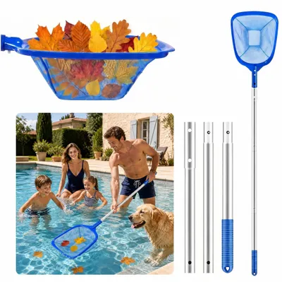Immagine prodotto di Retino professionale per piscine con manico telescopico