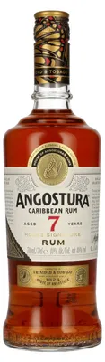 Produktbild von Angostura 7 Years Old House Signature Caribbean Rum 40% Vol. 0,7l