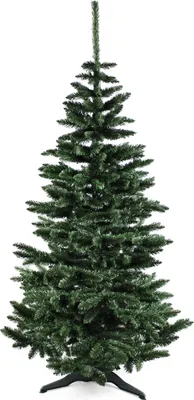 Obrázok produktu pre Umelý vianočný stromček 220 cm s 844 vetvami vrátane stojana Jedľový vianočný stromček tmavozelený