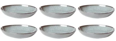 Produktbild von like. by Villeroy & Boch Lave Glace 6er Set Müslischale 750 ml blau Steingut