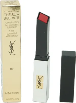 Produktbild von Yves Saint Laurent Rouge Pur Couture The Slim Sheer Matte, Rot, Rouge Libre, 1 Farben, Frauen, Matte, BIS-DIGLYCERYL POLYACYLADIPATE-2, DIMETHICONE, VINYL DIMETHICONE/METHICONE SILSESQUIOXANE...