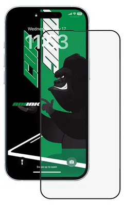 Obrázok produktu pre ANANK - 2.5D CG Glass ochranné sklo pre iPhone 15 Pro - čierna
