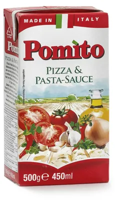 Image de Hengstenberg Pomito Sauce pour pizza et pâtes Sauce tomate 500g