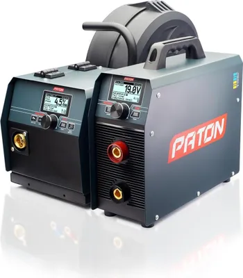 Produktbild von PATON ProMIG-350-15-4-400V SF (WAM) 350 Amp MIG Schweißgerät 3 in 1 MIG Schweißgerät 400V Schweißgerät Kit 15-4 4 Walzen Drahtzufuhr Professioneller