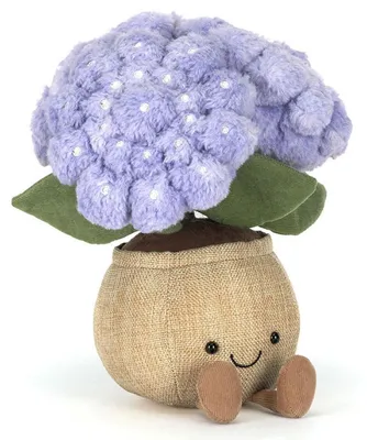 Produktbild von Jellycat Kuscheltier Pflanze Hortensie Hydrangea (24cm)