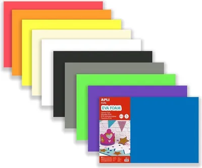 Zdjęcie produktu dla Taśma piankowa 400 x 600 mm - mix kolorów 10 szt