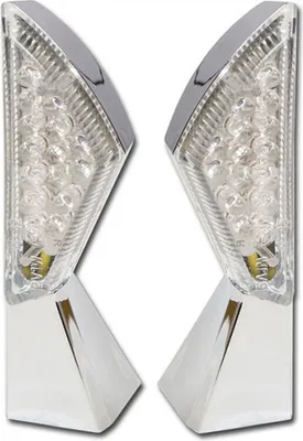 Produktbild von LED-Blinker SQUARE chrom
