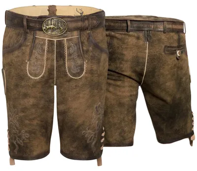 Produktbild von Spieth & Wensky Lederhose HAVEL tabak holz