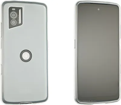 Image de caseroxx Housse de protection TPU compatible avec Crosscall Stellar-X5 / X5s, étui en caoutchouc pour téléphone portable blanc-transparent
