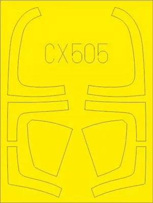 Produktbild von Eduard Accessories CX505 - 1:72 Maskierfolie F-15E for Academy - Neu