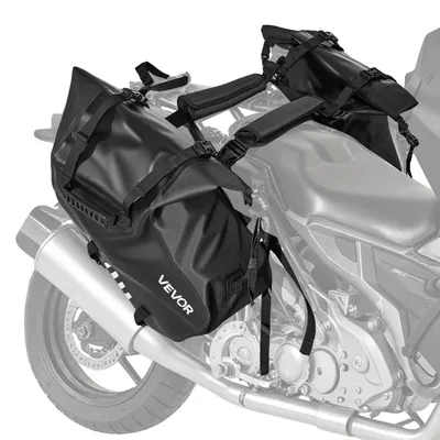 Zdjęcie produktu dla Vevor Torba Motocyklowa Boczna 28L Wodoodporna Duża Solidna Czarna