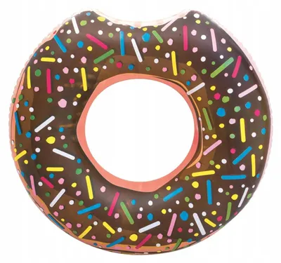 Produktbild von Toys KOŁO Donut Schwimmring Strand aufblasbar 60cm