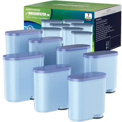 Zdjęcie produktu dla Filtr do wody do ekspresów Philips AquaClean CA6903/10, CA6903/22, CA6707/20 oraz Saeco Latte Go, zestaw 7 sztuk