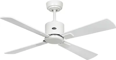 Immagine prodotto di Ventilatore da soffitto a risparmio energetico Eco Neo III 103 cm Bianco Lame Bianco / Grigio luce con telecomando