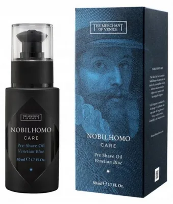 Produktbild von The Merchant Of Venice Venetian Blue, Rasieröl, Männer, 50 ml, Feuchtigkeitsspendend, Weichmachend, 1 Stück(e)